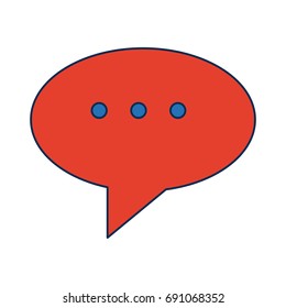 speech bubble chat comment message image