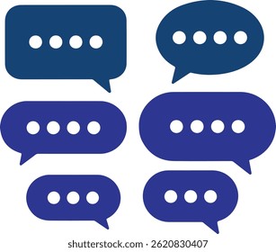 Speech Bubble Clip art Set – Various Shapes - Styles , Colorful Message Bubbles , Social Media Message Bubbles , Dialogue Bubble Clip art  , Unique Shapes for Digital Design