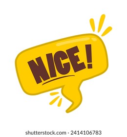 Speech bubble collection colorful. hand draw style