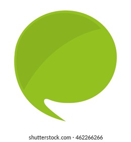 speech bubble color message icon vector illustration design