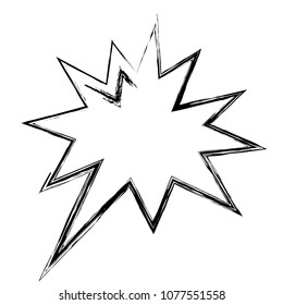 speech bubble comic pop art icon