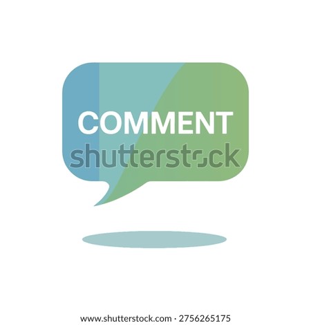 Speech bubble, comment icon, text box, message symbol, dialog cloud, chat