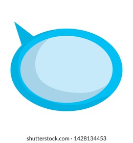 speech bubble communication isolated icon