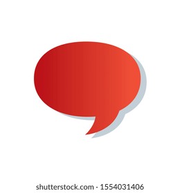 speech bubble communication isolated icon vector illustration design
