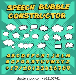 Speech bubble constructor. Make your own speech bubble!