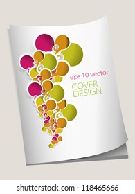 speech bubble cover design