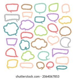 speech bubble cut paper design template. Vector illustration for your business 