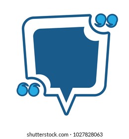 Speech bubble design