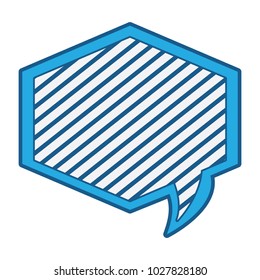 Speech bubble design