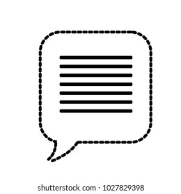 Speech bubble design