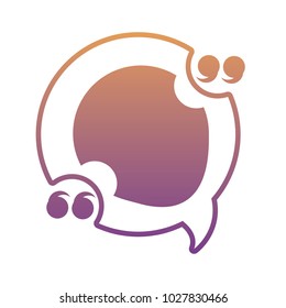 Speech bubble design