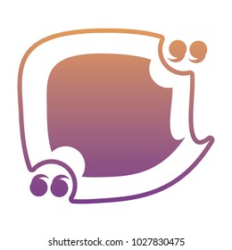 Speech bubble design