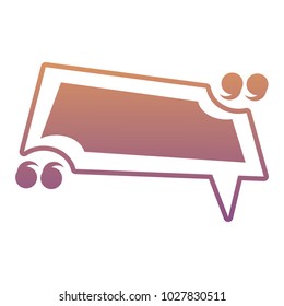 Speech bubble design