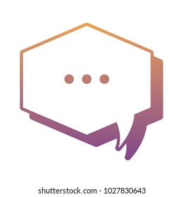 Speech bubble design