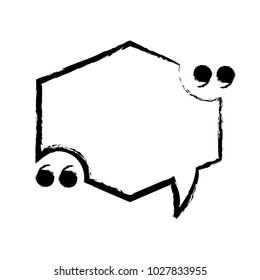 Speech bubble design