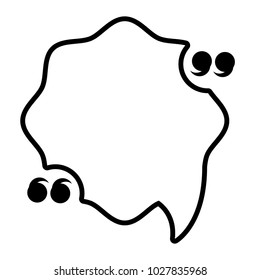 Speech bubble design