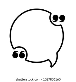 Speech bubble design