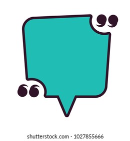 Speech bubble design