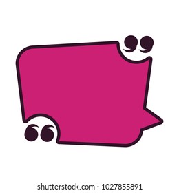 Speech bubble design