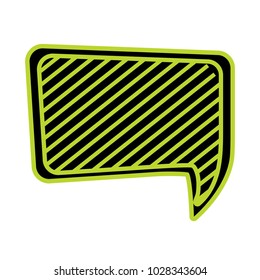 Speech bubble design