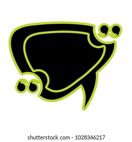 Speech bubble design