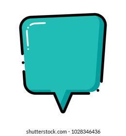 Speech bubble design