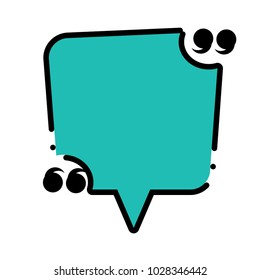 Speech bubble design