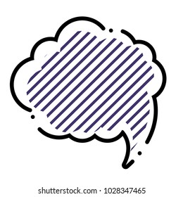 Speech bubble design