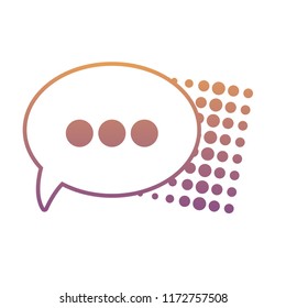 speech bubble design