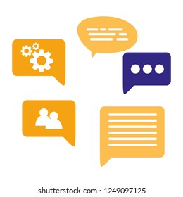 speech bubble design