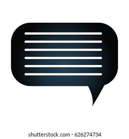 speech bubble design