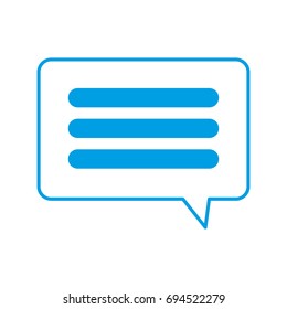 speech bubble design 