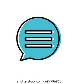 speech bubble design