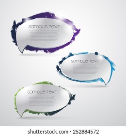 Speech Bubble Design Template