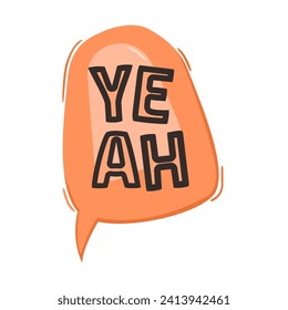 speech bubble dialog with text expression colorful illustration 