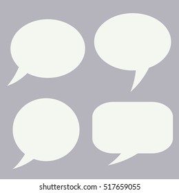  Speech Bubble. Dream Cloud. Talk Balloon. Quote Box. Text  
Information Frame.  Set Of Vector Illustration Icons.  Thought Bubbles. Speech Balloon.