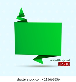 Speech bubble in the form of Christmas tree