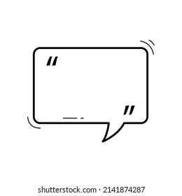 speech bubble frame for comic text isolated white background. Empty outline bubble for speech text. Dialog empty cloud, cartoon box.