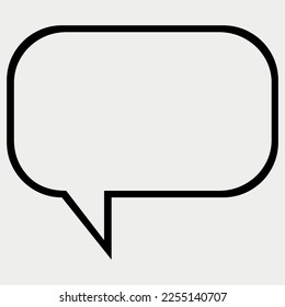 Speech bubble Frame Quotation Message vector illustration