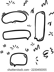 Speech bubble game. Halftone shadows. vector illustration
comic type text bubble.
Empty cloud dialog. Pop Art. creative idea conversation sketch explosion