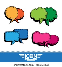 Speech Bubble hand drawn