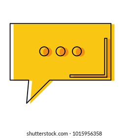 Speech bubble icon