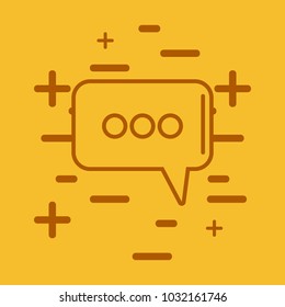 speech bubble icon