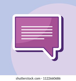 speech bubble icon