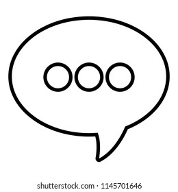 speech bubble icon 