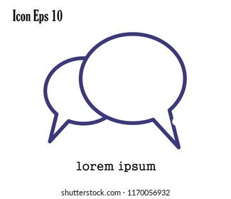 speech bubble icon