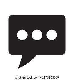 Speech bubble icon