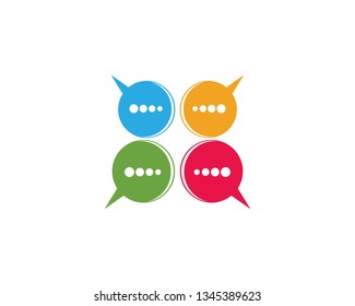 Speech bubble icon