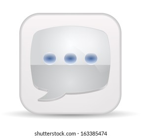 Speech bubble icon 