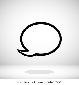 Speech bubble icon